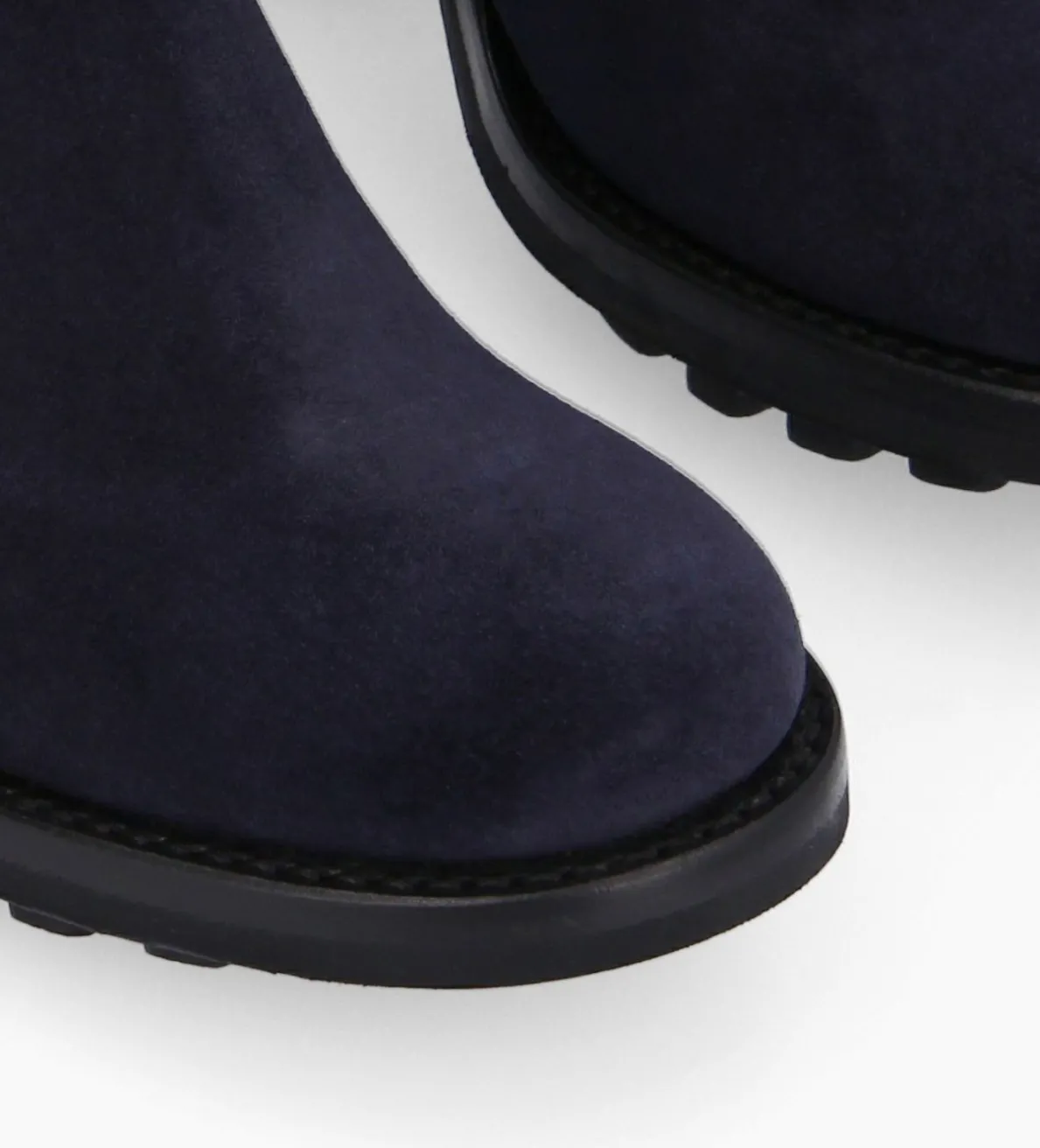 Discount FREE LANCE Paris Boot biker à boucle - Justy 90 - Cuir velours - Marine