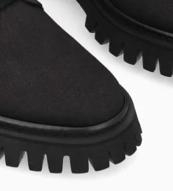 Hot FREE LANCE Paris Boot ranger à zip - Gisèle - Denim - Noir