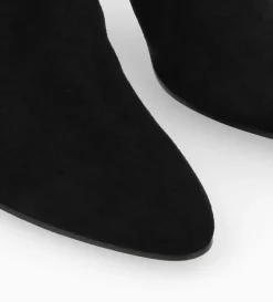 Sale FREE LANCE Paris Botte à talon - Céleste 65 - Cuir velours - Noir