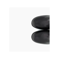 Best FREE LANCE Paris Botte biker à double boucle biker - Biker 70 - Cuir lisse - Noir