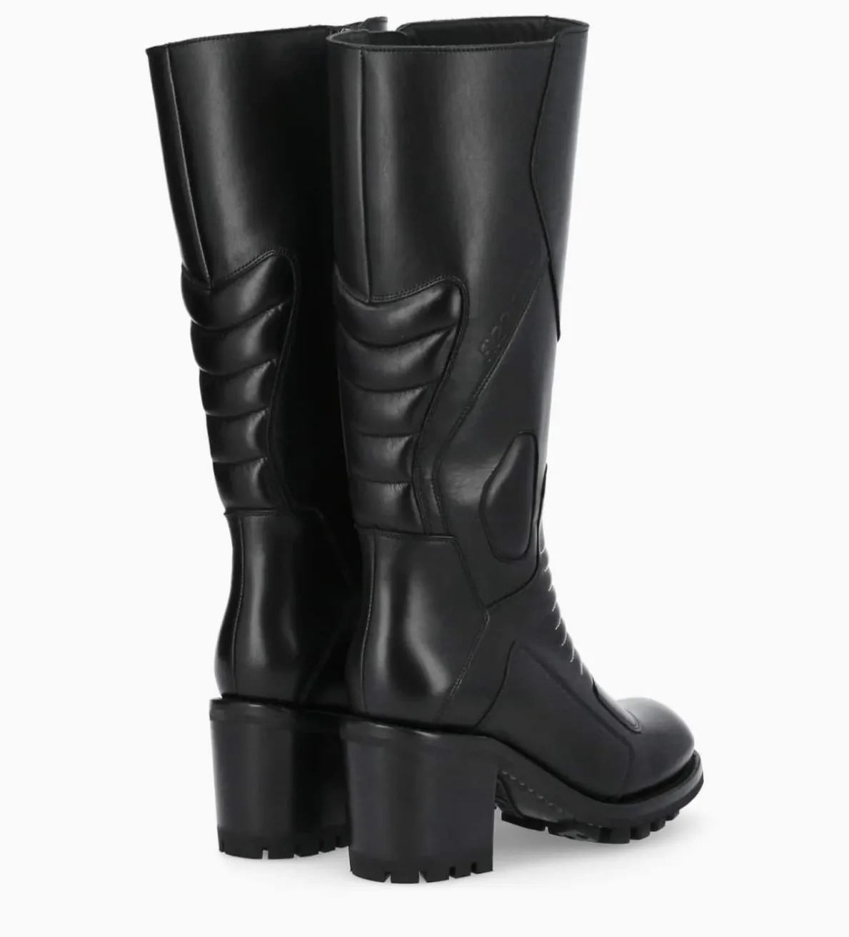 Online FREE LANCE Paris Botte zippée à talon - Thelma 70 - Cuir lisse - Noir