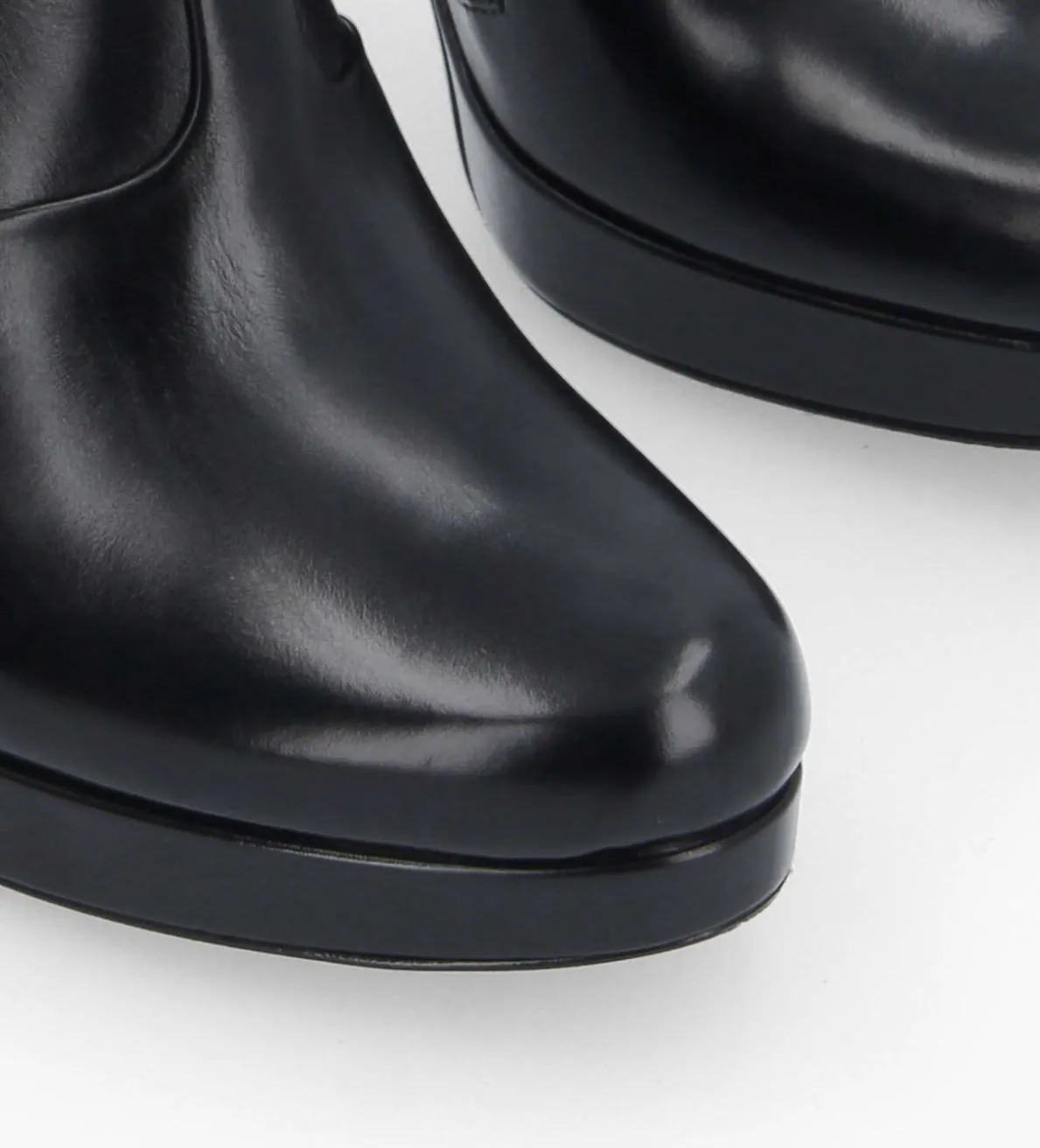 Clearance FREE LANCE Paris Bottine à talon à zip - Juke 70 - Cuir lisse - Noir