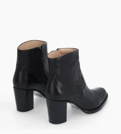 Discount FREE LANCE Paris Bottine à talon à zip - Legend 70 - Cuir grainé - Noir