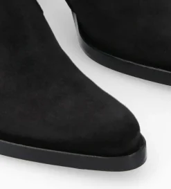 New FREE LANCE Paris Bottine à talon à zip - Paddy 70 - Cuir velours - Noir