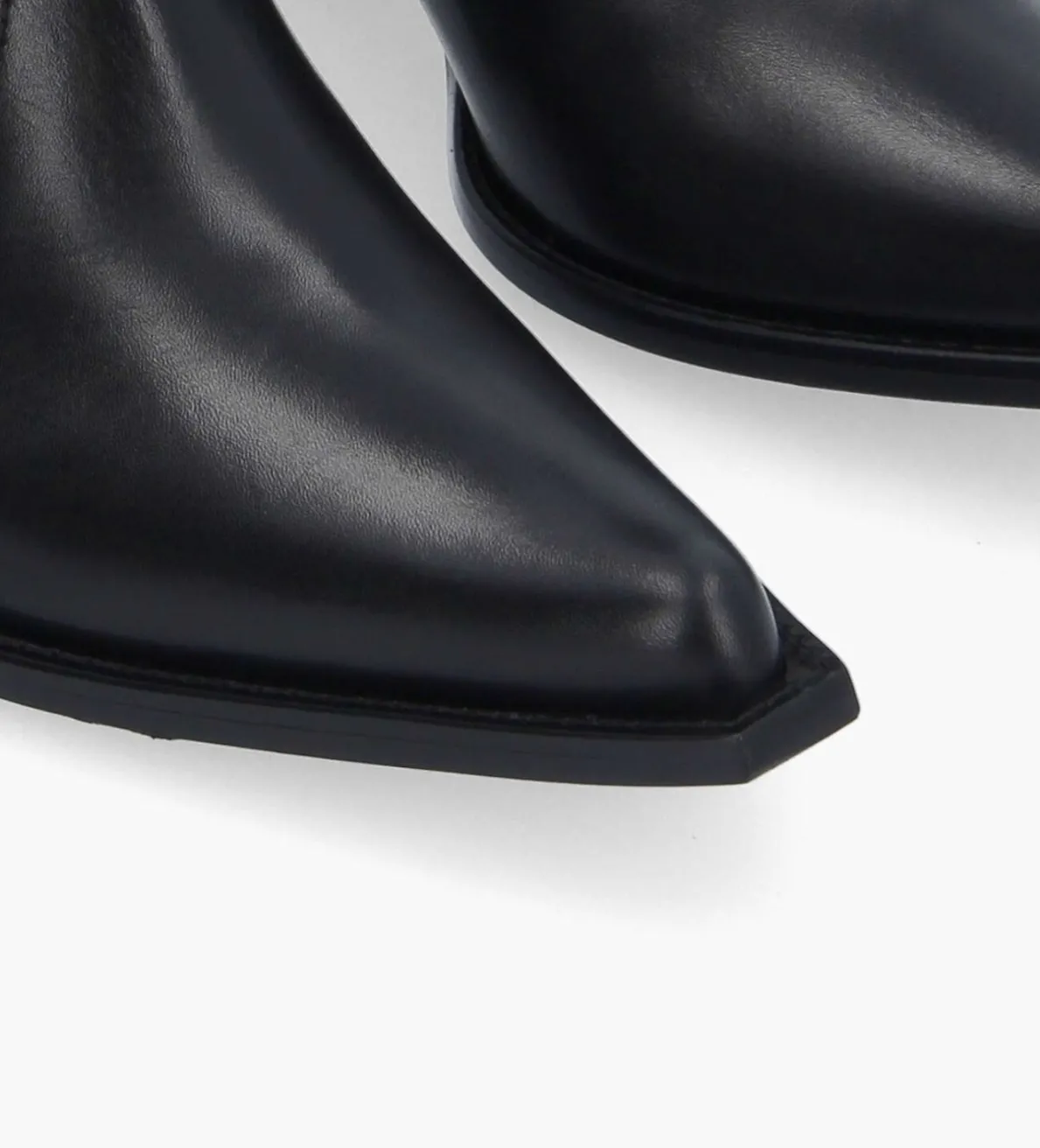 FREE LANCE Paris Bottine western chelsea - Sibelle 50 - Cuir lisse - Noir