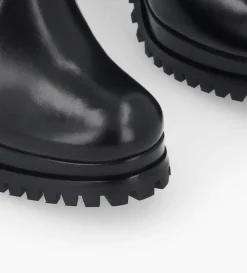 Discount FREE LANCE Paris Bottine zippée à talon - Lery 7 - Cuir lisse - Noir