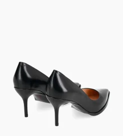 Clearance FREE LANCE Paris Escarpin à bout pointu - Jamie 70 - Cuir de veau lisse - Noir