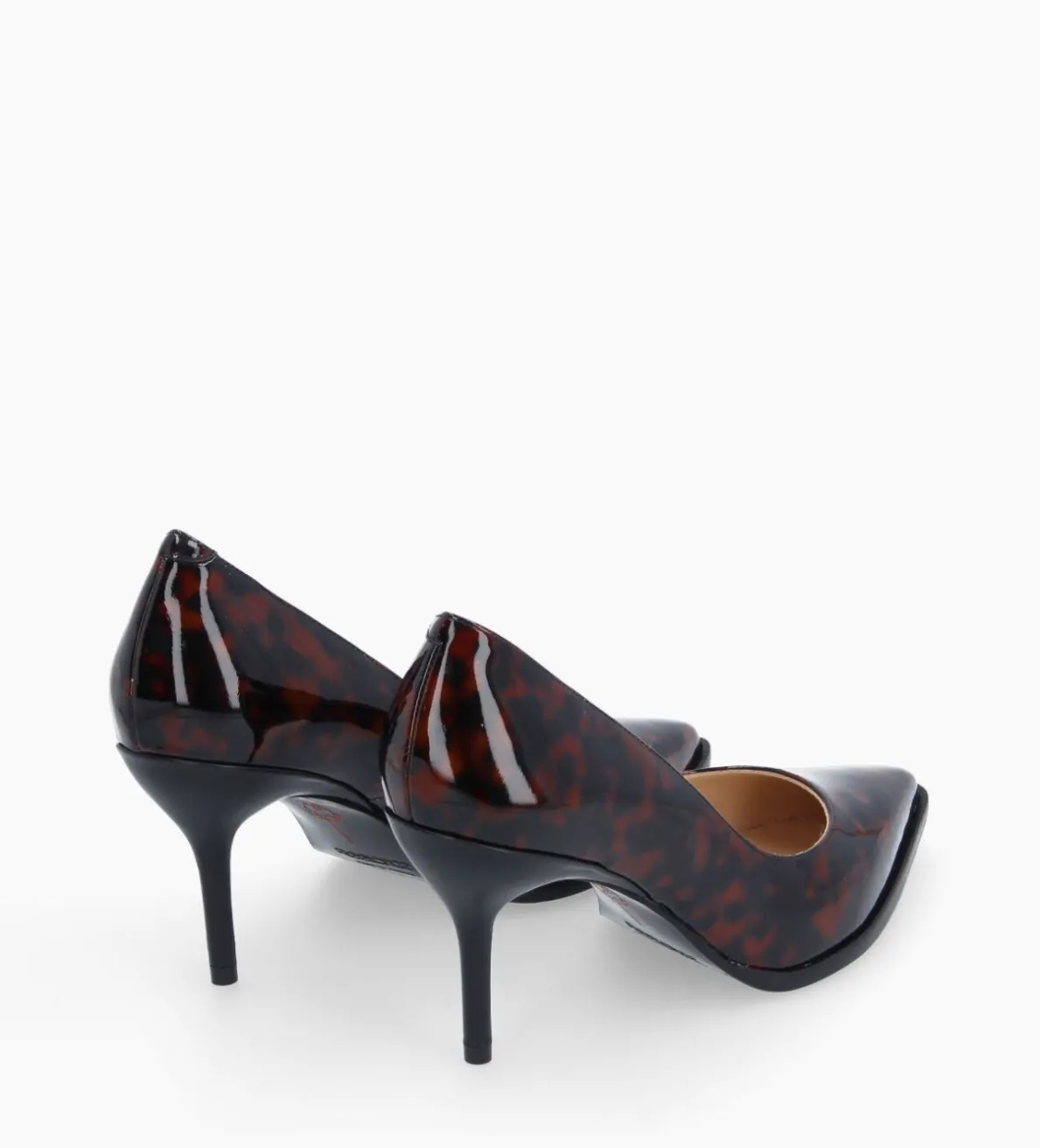 Best FREE LANCE Paris Escarpin à bout pointu - Jamie 70 - Cuir verni - Turtle