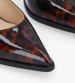 Best FREE LANCE Paris Escarpin à bout pointu - Jamie 70 - Cuir verni - Turtle