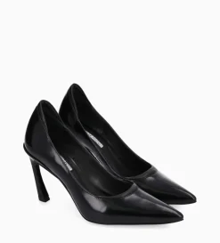 Hot FREE LANCE Paris Escarpin - La Rose 85 - Cuir glacé/Cuir nappa - Noir