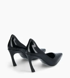 Hot FREE LANCE Paris Escarpin - La Rose 85 - Cuir glacé/Cuir nappa - Noir