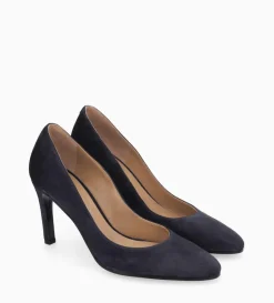 New FREE LANCE Paris Escarpin - Mirri 85 - Cuir velours - Marine