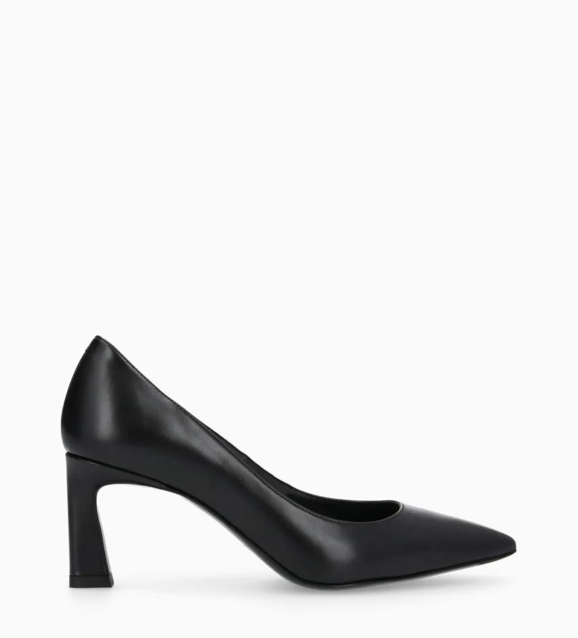 Clearance FREE LANCE Paris Escarpin à talon à bout pointu - Iris 65 - Cuir de veau lisse brillant - Noir