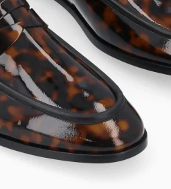 FREE LANCE Paris Mocassin - Anaïs - Cuir vernis - Turtle