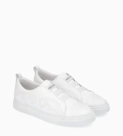 Online FREE LANCE Paris Sneaker - Panic - Cuir lisse - Blanc